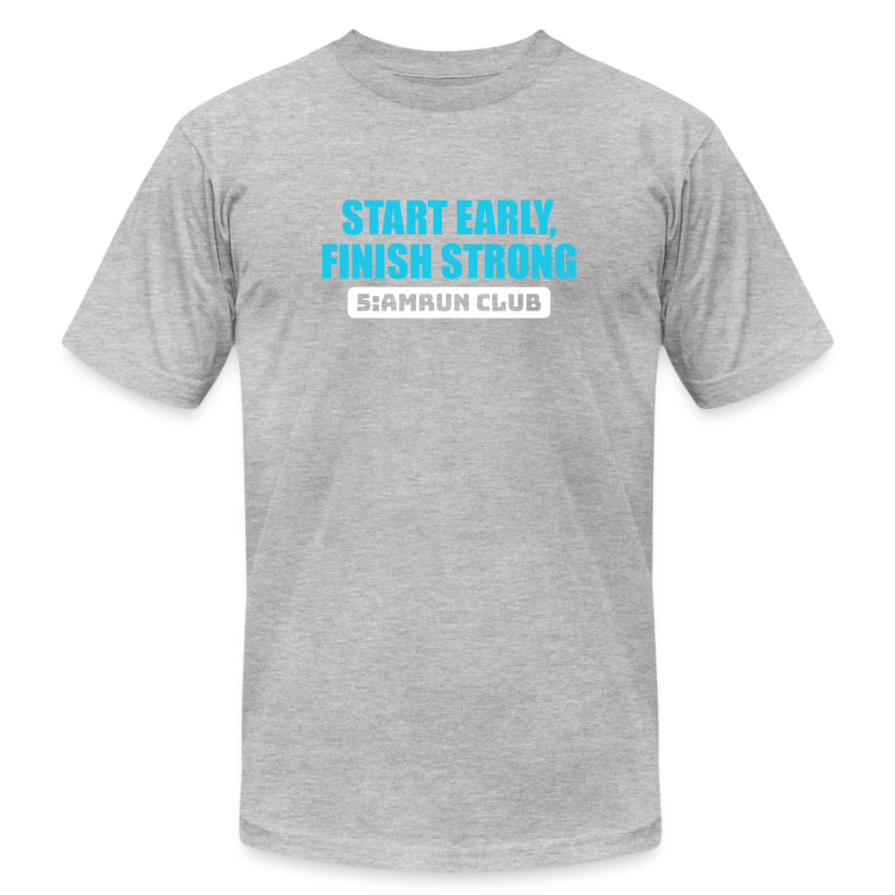 START EARLY, T-SHIRT - heather gray