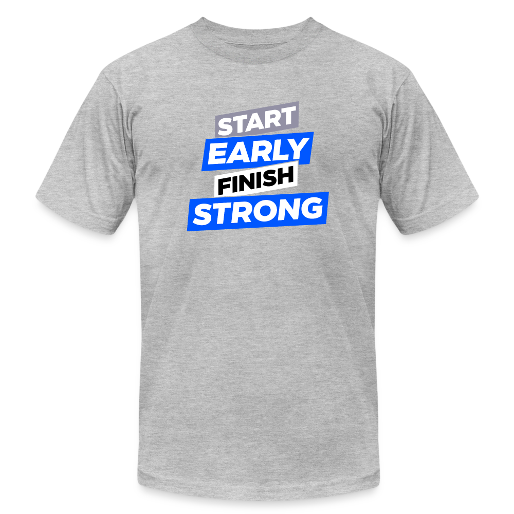START EARLY, T-SHIRT - heather gray