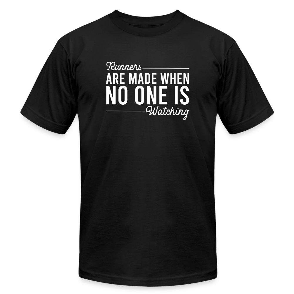 RUNNERS ARE MADE -T-SHIRT - black