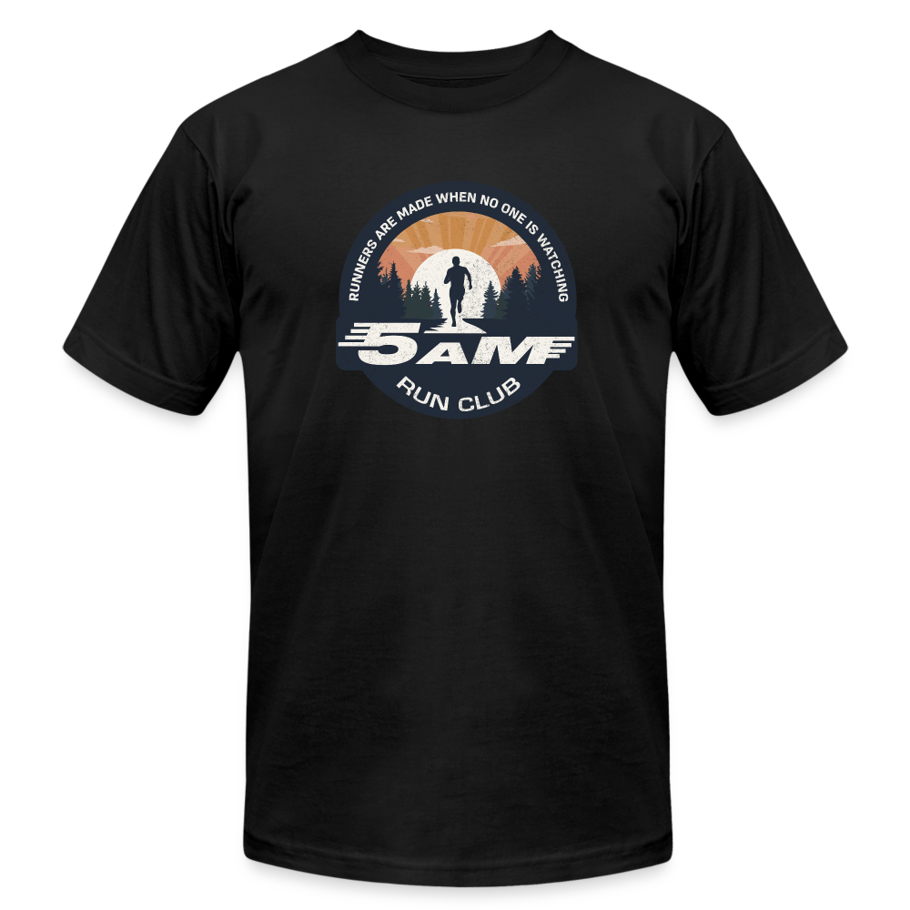 RUNNERS ARE MADE, T-SHIRT - black