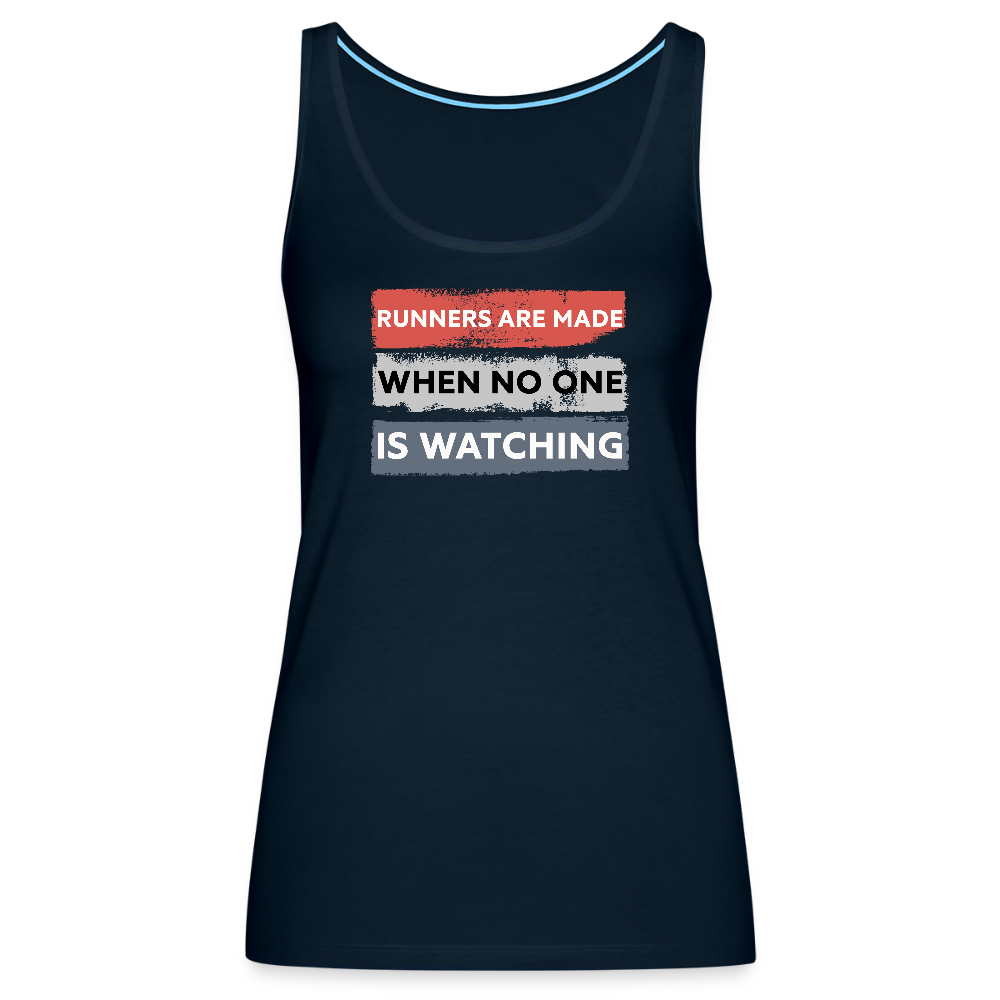 Women’s Premium Tank Top - deep navy