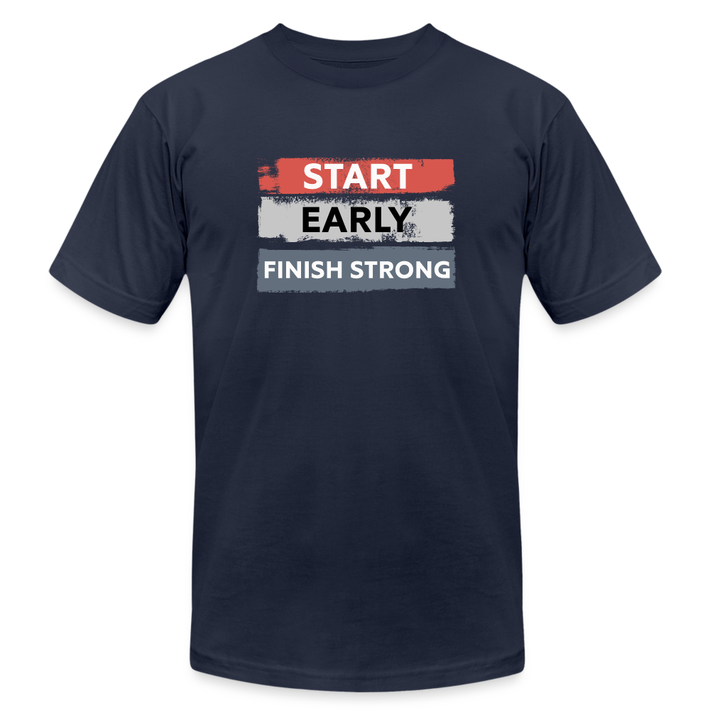 START EARLY, T-SHIRT - navy