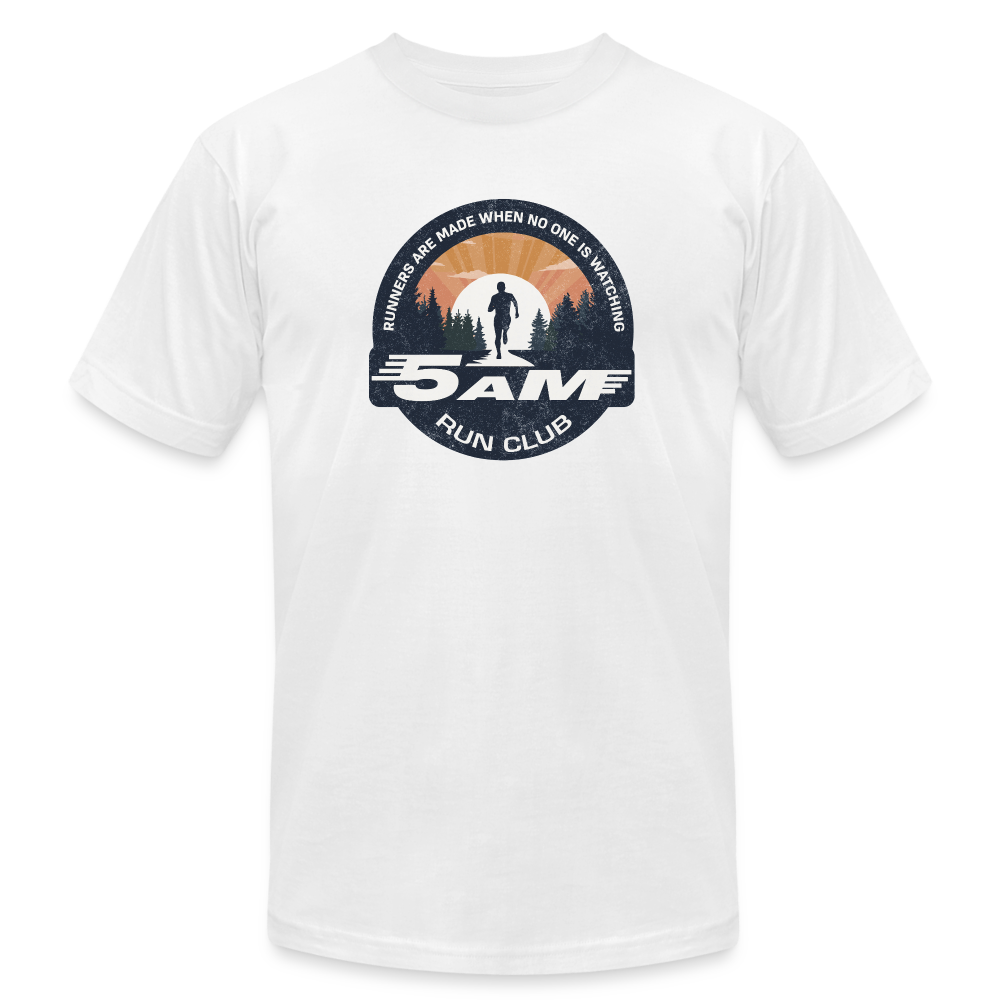 RUNNERS ARE MADE, T-SHIRT - white