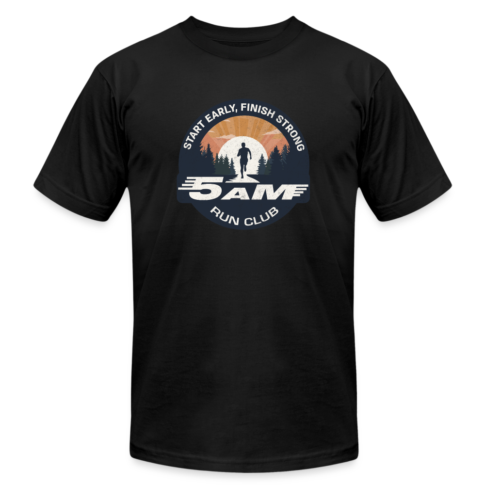 START EARLY, T-SHIRT - black