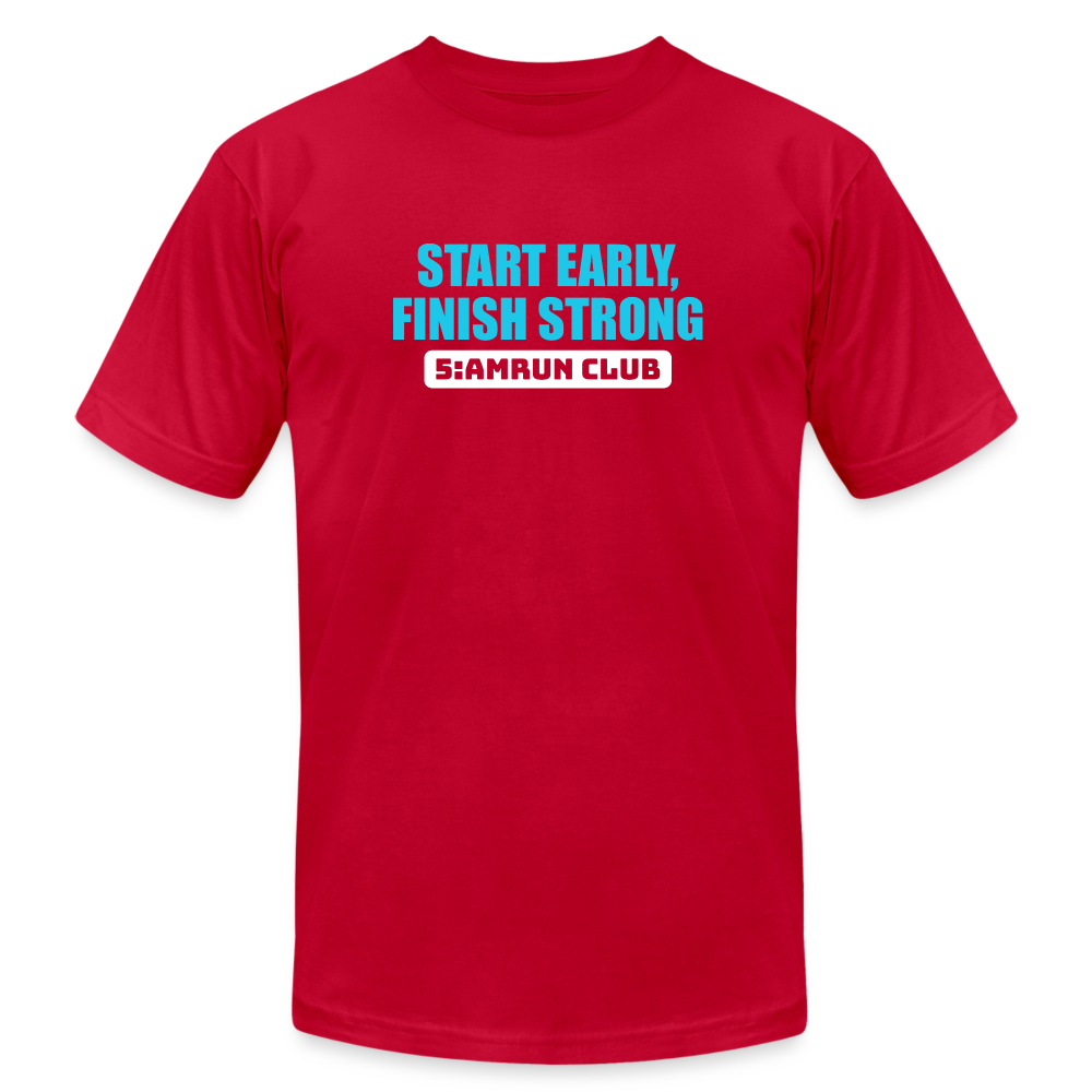 START EARLY, T-SHIRT - red