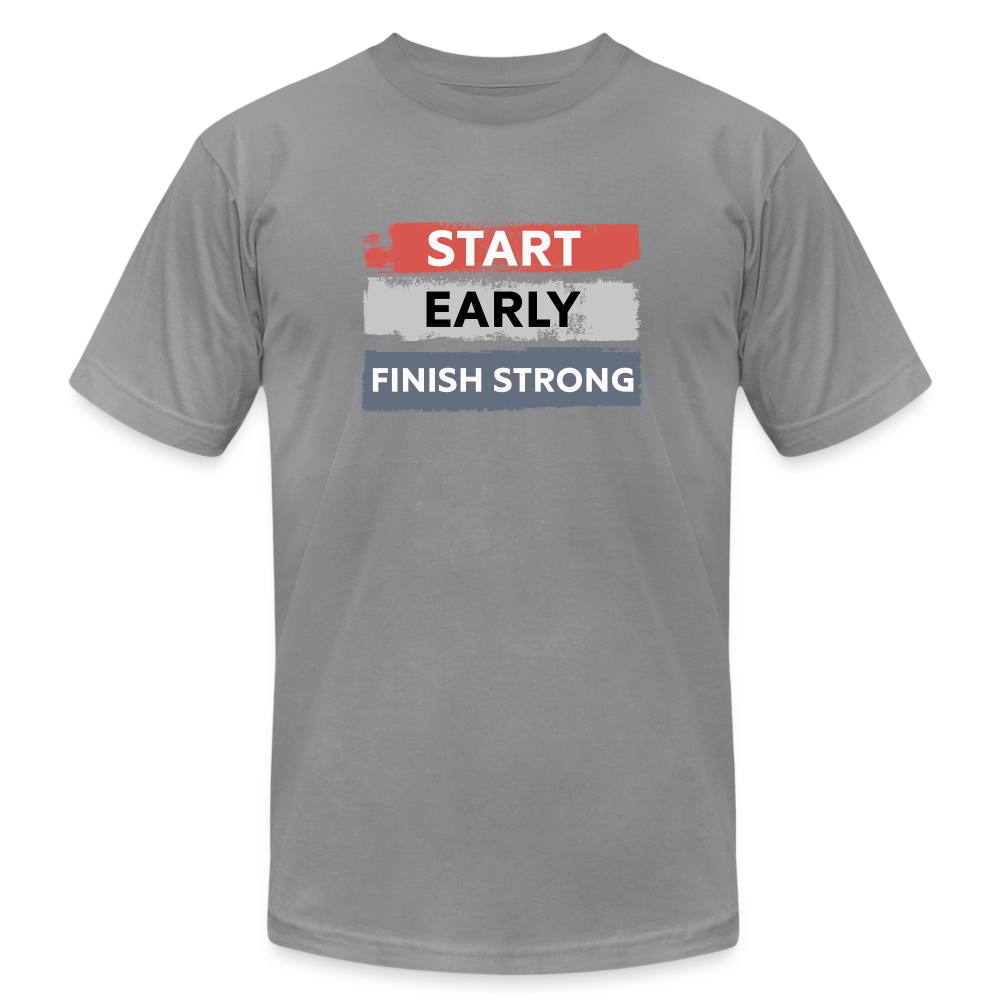 START EARLY, T-SHIRT - slate