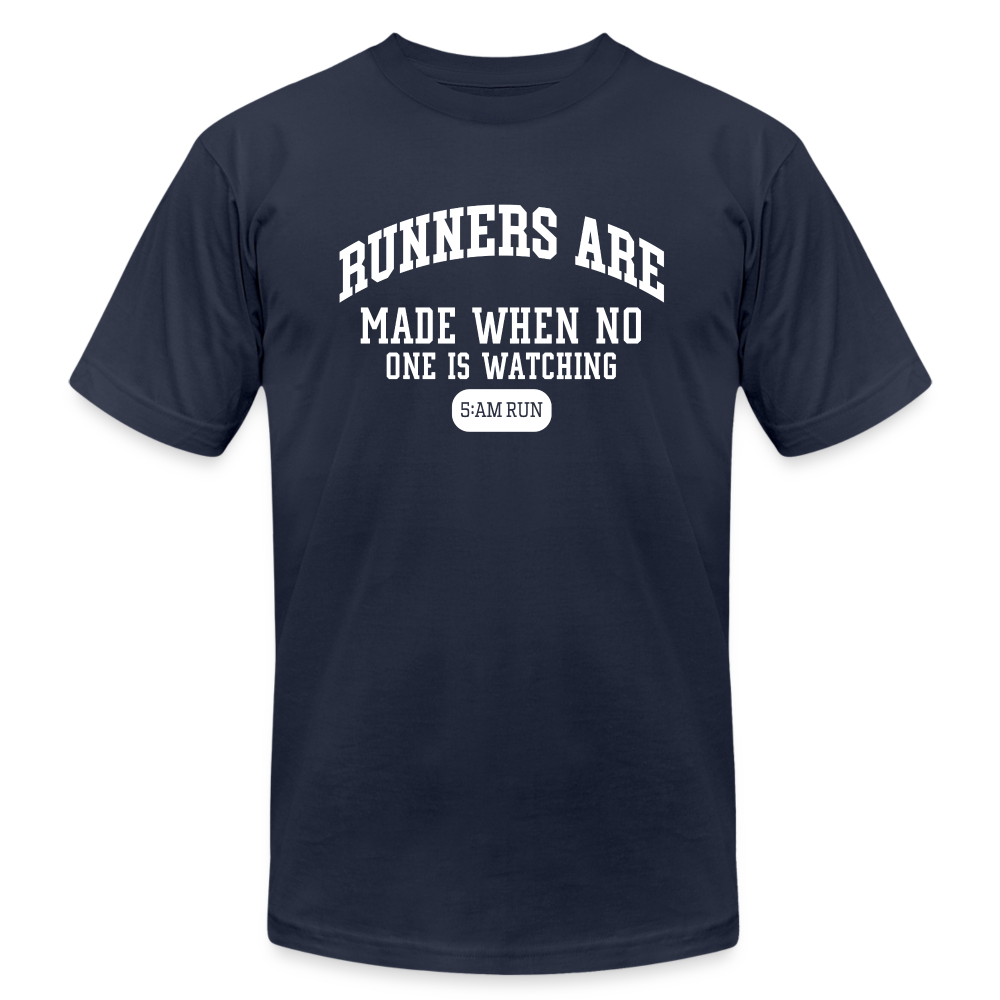 Runners Are Made, T-Shirt - navy