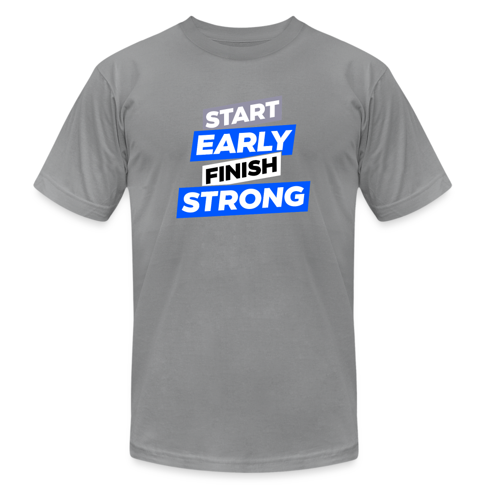 START EARLY, T-SHIRT - slate