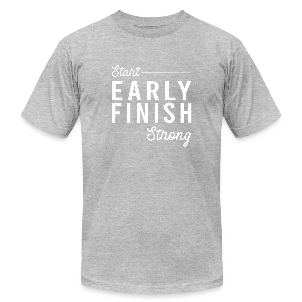 START EARLY, T-SHIRT - heather gray