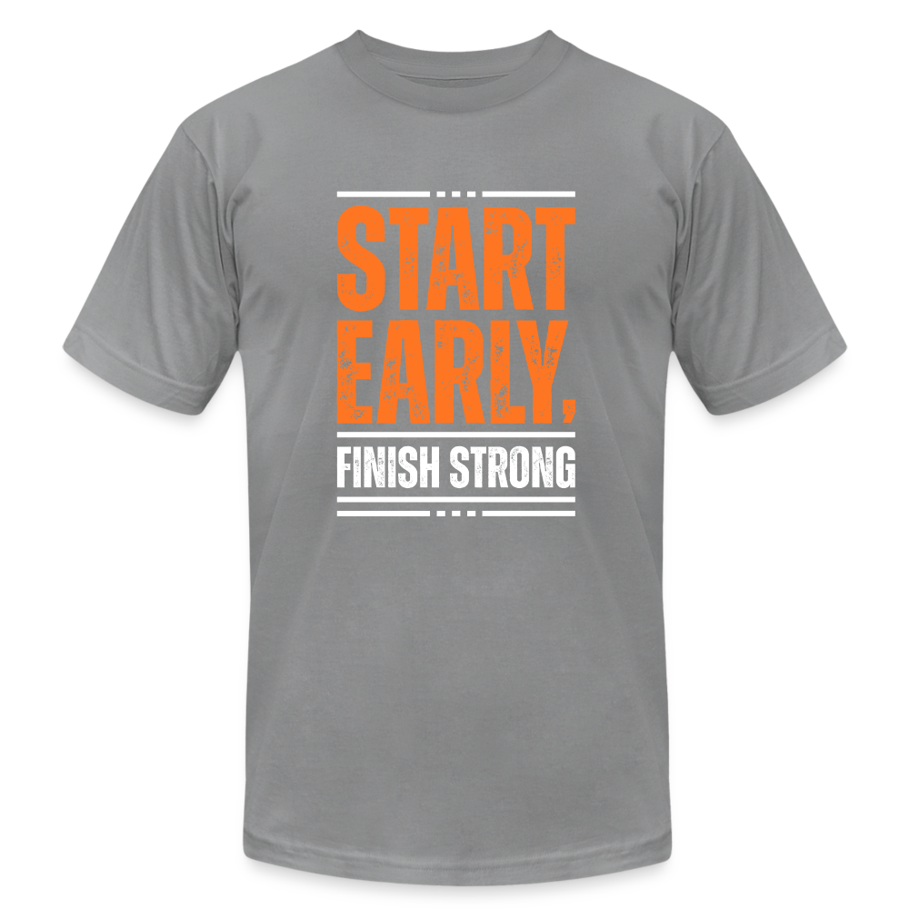 START EARLY, T-SHIRT - slate