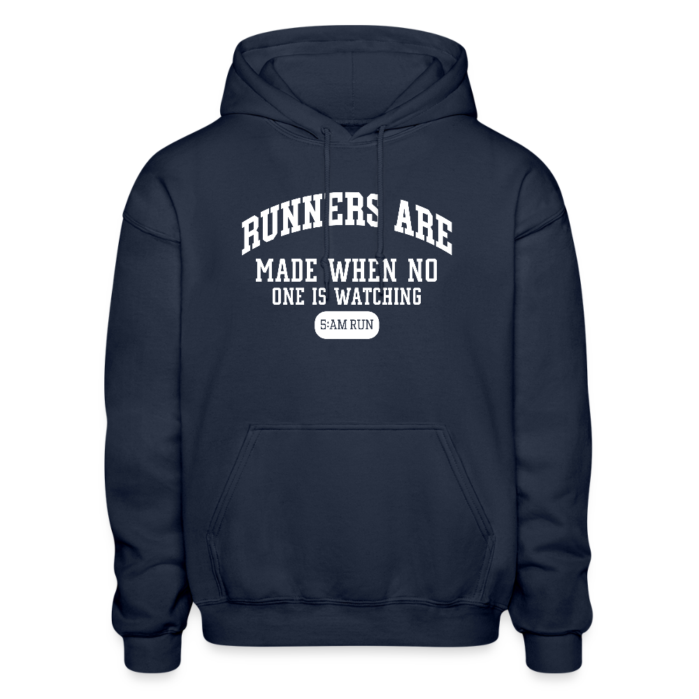 5:AM RUN HOODIE - navy