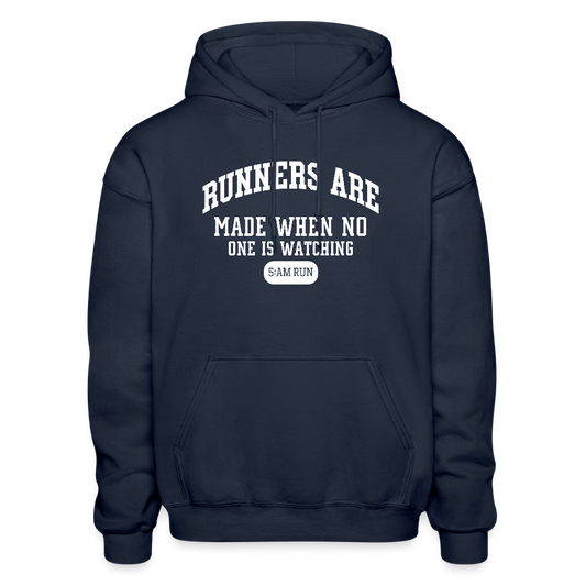 5:AM RUN HOODIE - navy