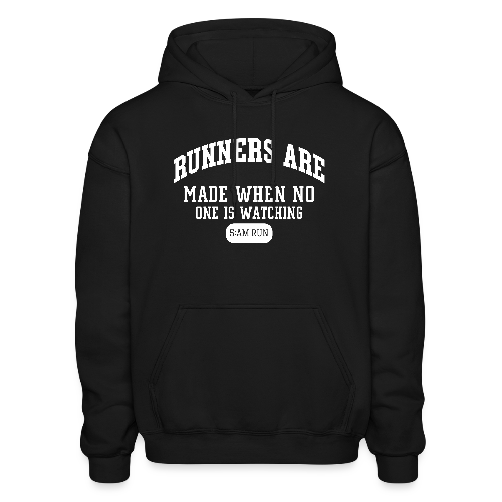 5:AM RUN HOODIE - black