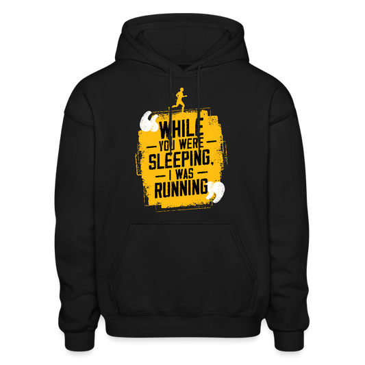 While You Were Sleeping Hoodie - black