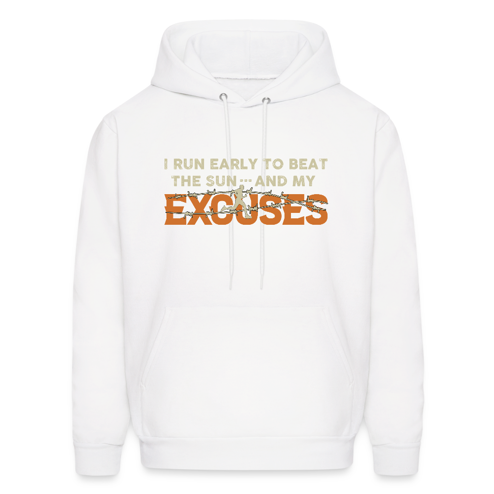 Beat the Sun Hoodie - white