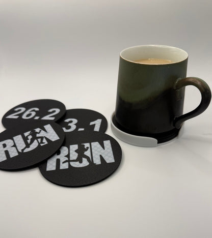 5AM Run Club – RUN Coaster Set (Limited Edition)