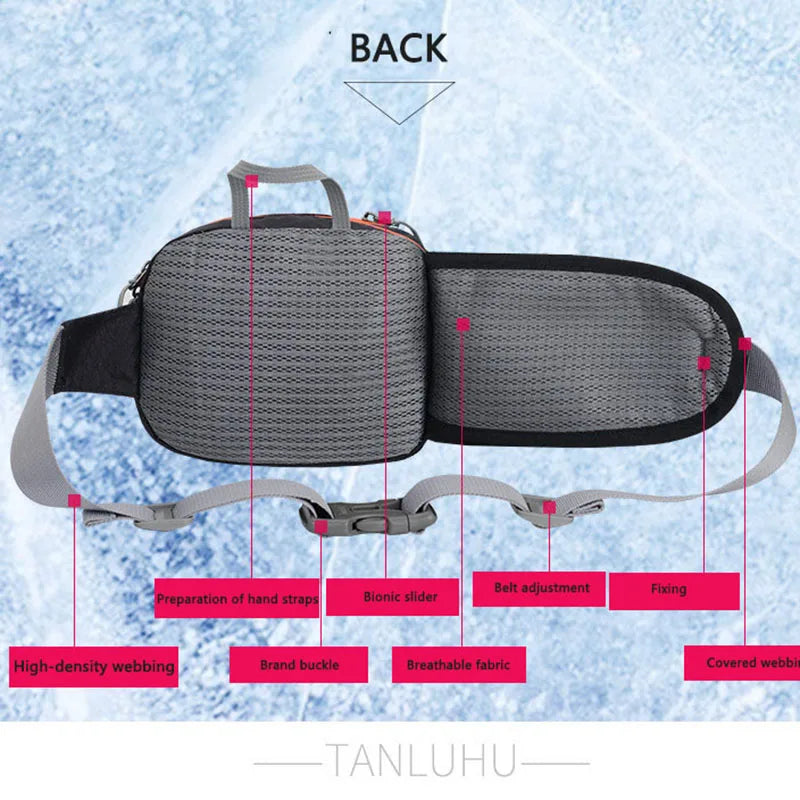 Running Bag Waist Belt Pack Outdoor Marathon