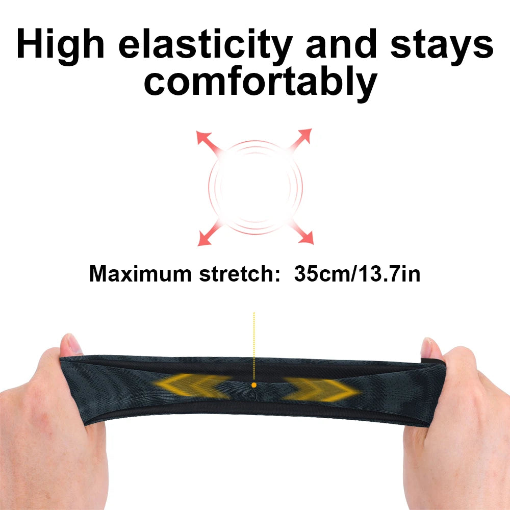 Elastic Headband Running Sweatband