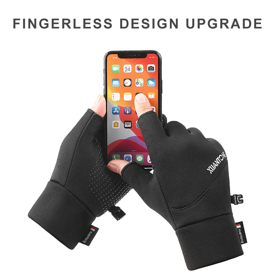 Men Women Running Gloves