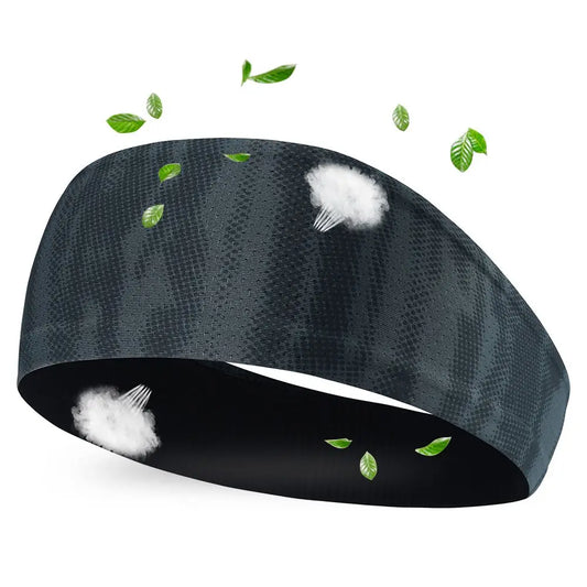 Elastic Headband Running Sweatband