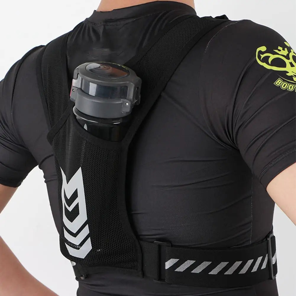 Water Bottle Belt Reflective Vest