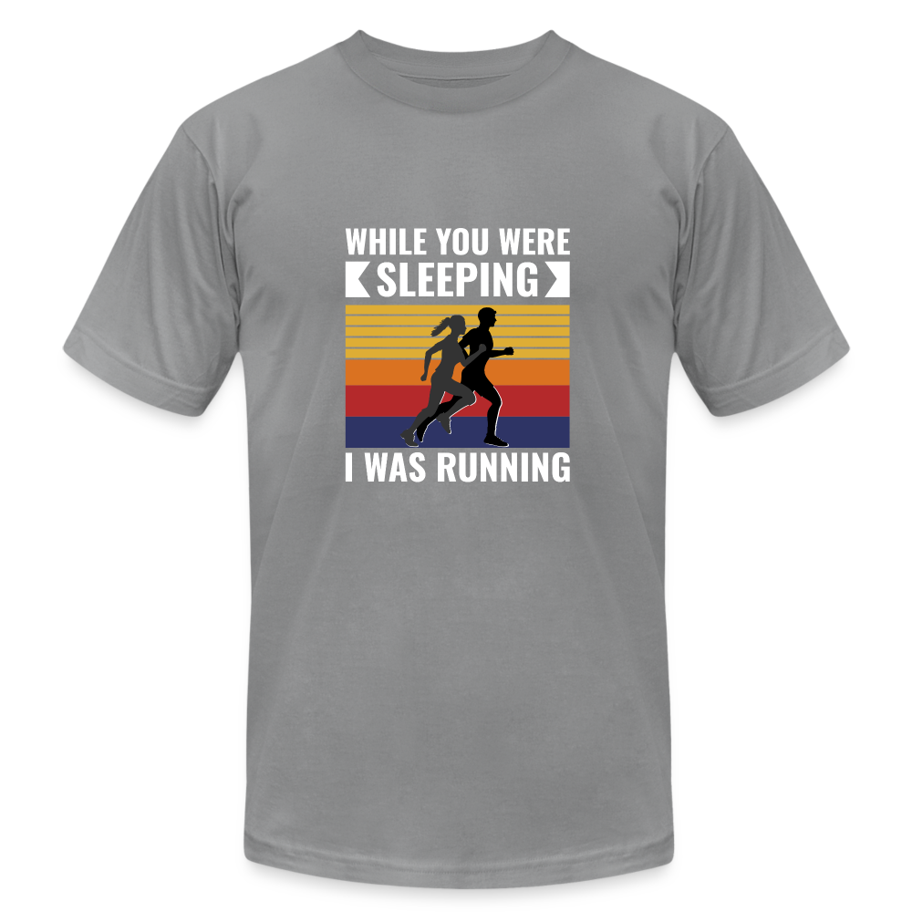 Early Morning Runners T-Shirts - slate