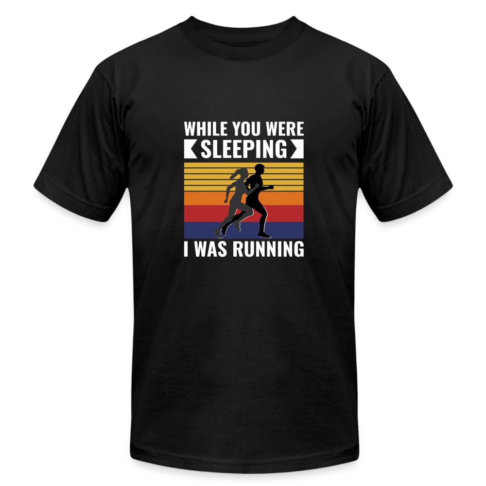 Early Morning Runners T-Shirts - black