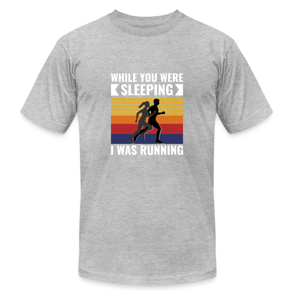 Early Morning Runners T-Shirts - heather gray