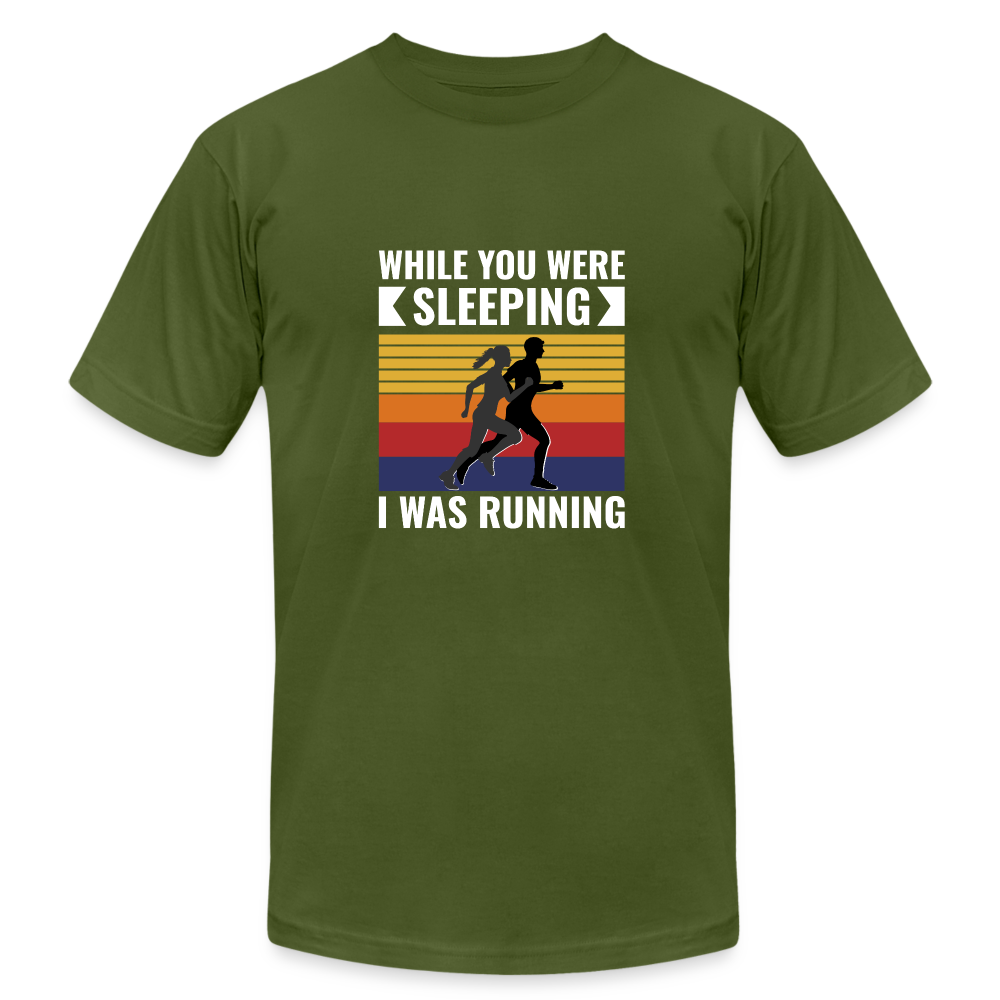 Early Morning Runners T-Shirts - olive