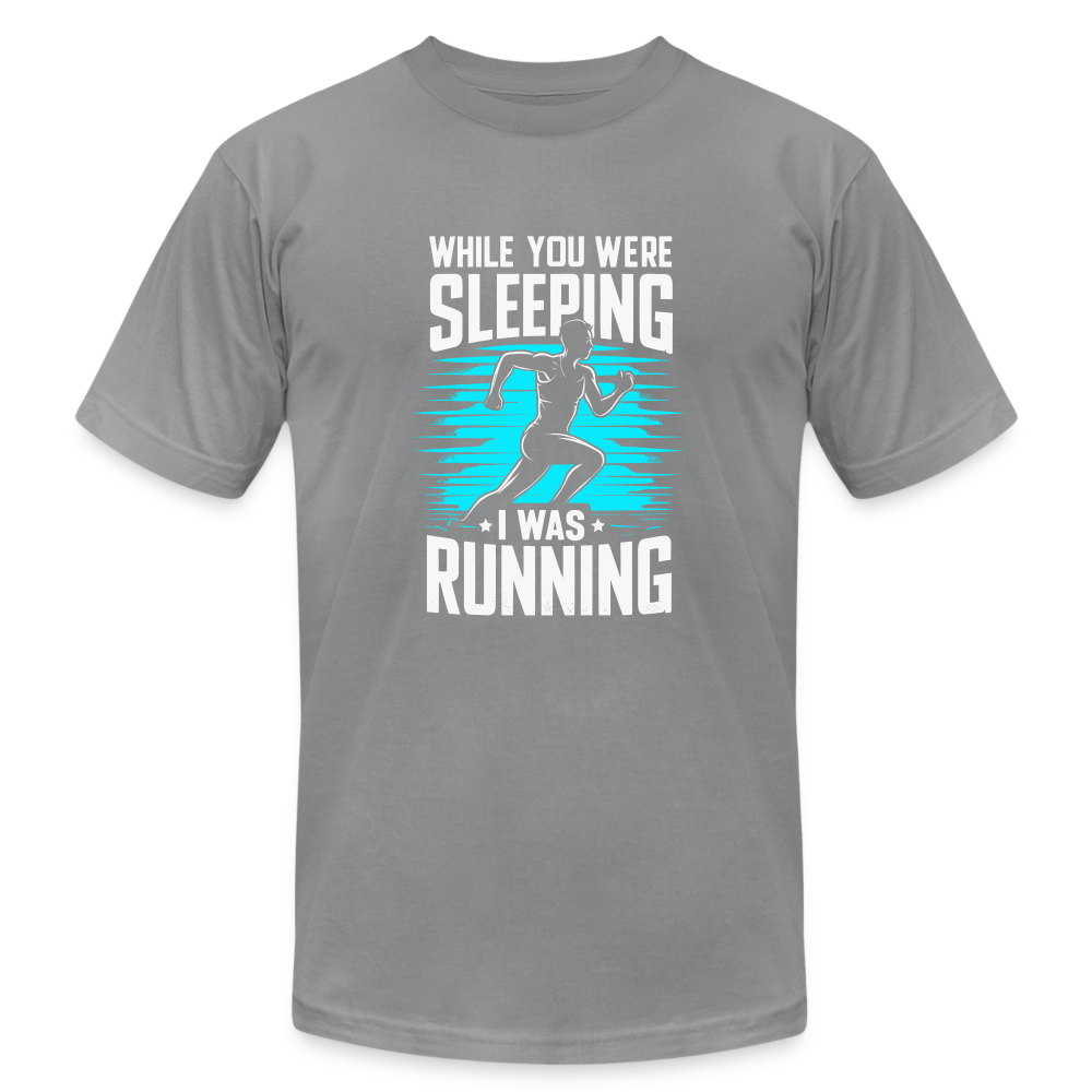 Early Morning Runners T-Shirt - slate