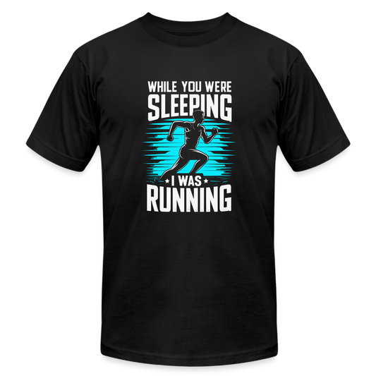 Early Morning Runners T-Shirt - black