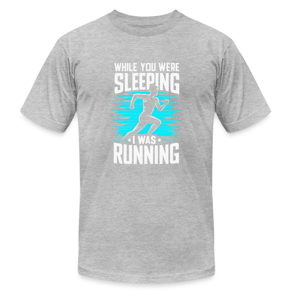 Early Morning Runners T-Shirt - heather gray