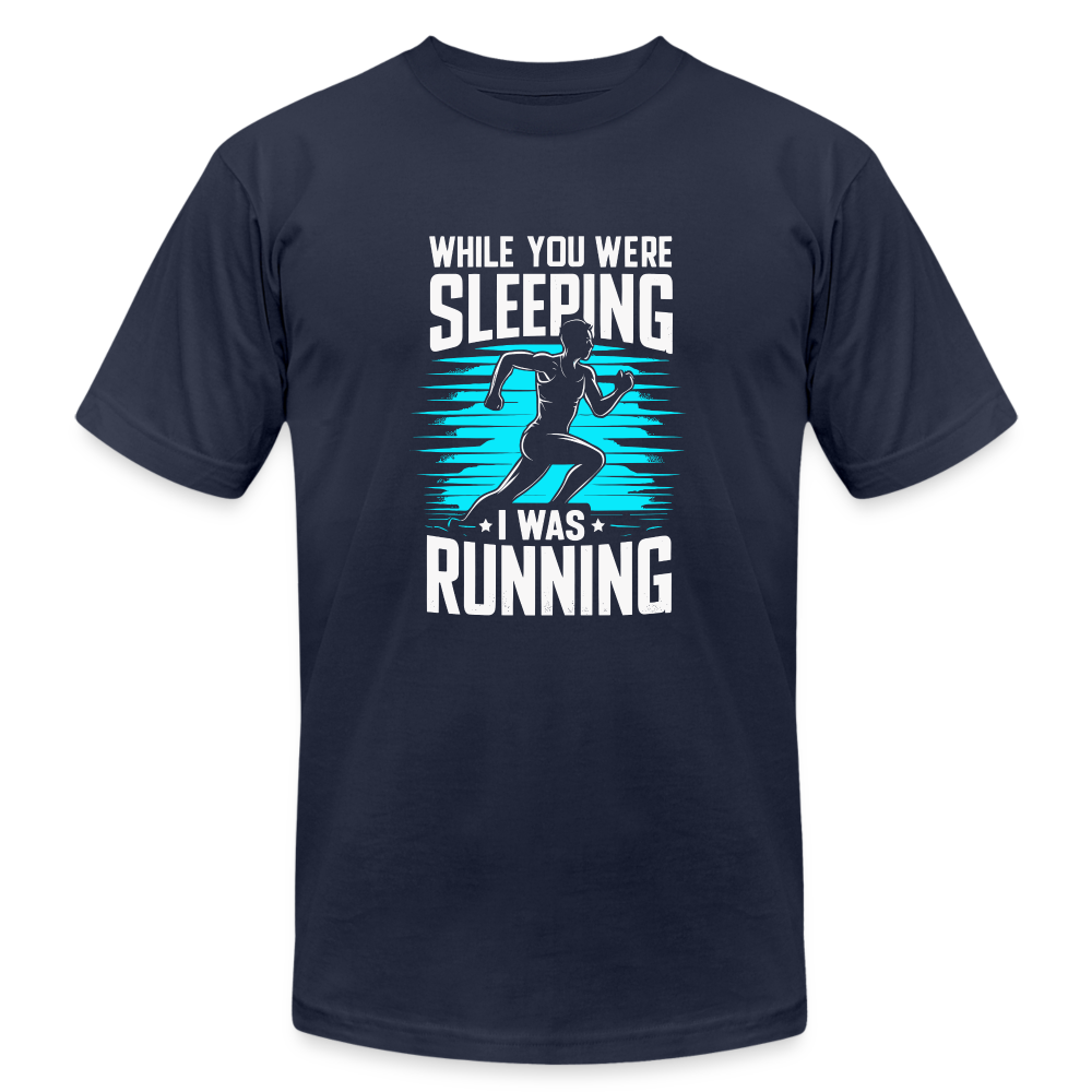 Early Morning Runners T-Shirt - navy